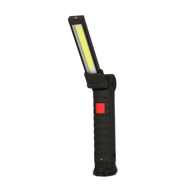 Verkstadsficklampa USB COB magnetisk uppladdningsbar 1200 mAh 200 lm