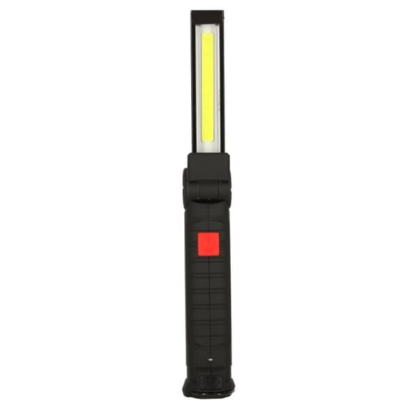 Verkstadsficklampa USB COB magnetisk uppladdningsbar 1200 mAh 200 lm