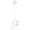 Pikkukuva 4 / 10: LED-hänglampor juldekoration snögubbe 49cm 10 LED-lampor