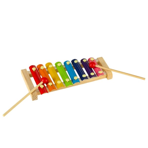 Färgglad pedagogisk trädulcimer