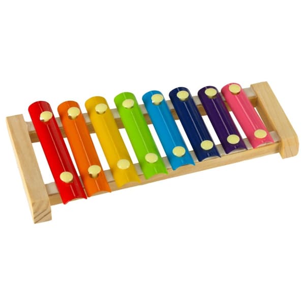 Färgglad pedagogisk trädulcimer