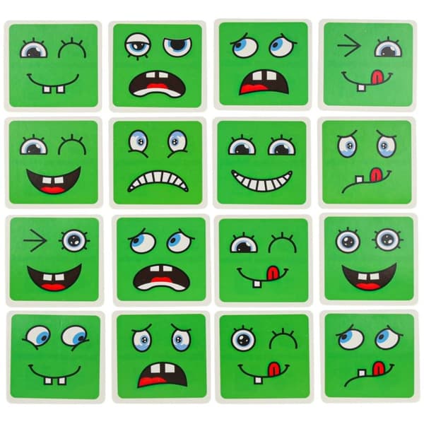 Kreativt Spel för Barn - Matcha ansikten