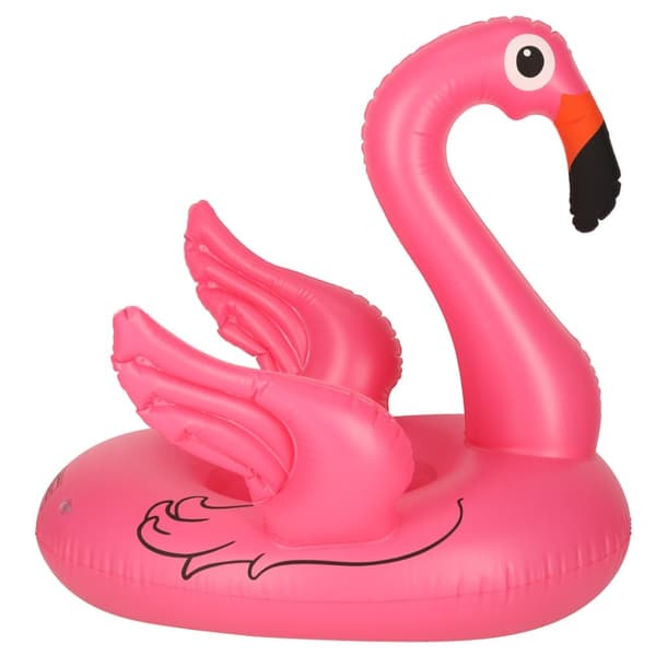 Uppblåsbart barnpontonhjul flamingo