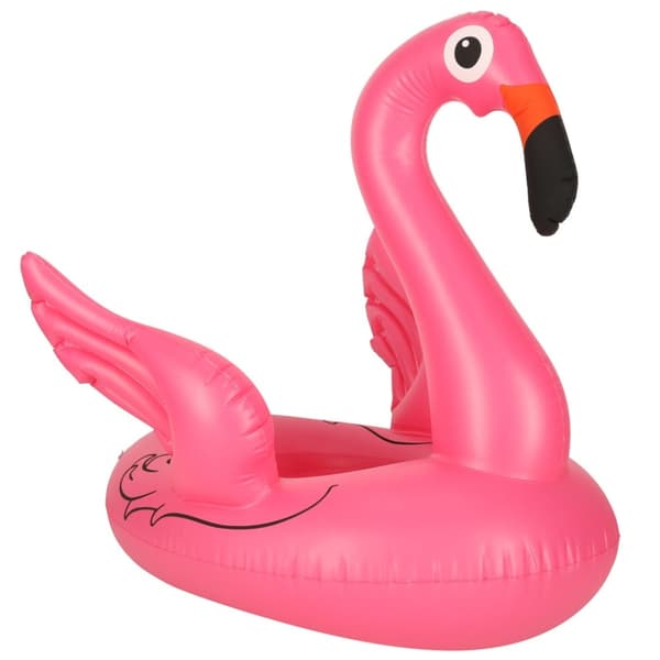 Uppblåsbart barnpontonhjul flamingo