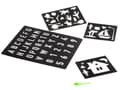 Miniatyrbilde 4 av 7: Magiskt ljusritbräde + UV-penna kreativt kit
