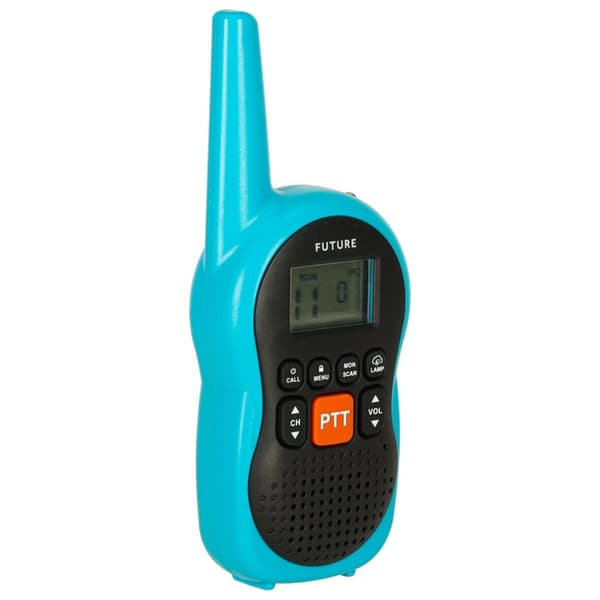 Walkie-talkie walkie-talkies för barn, 3 km räckvidd, set om 2 st.