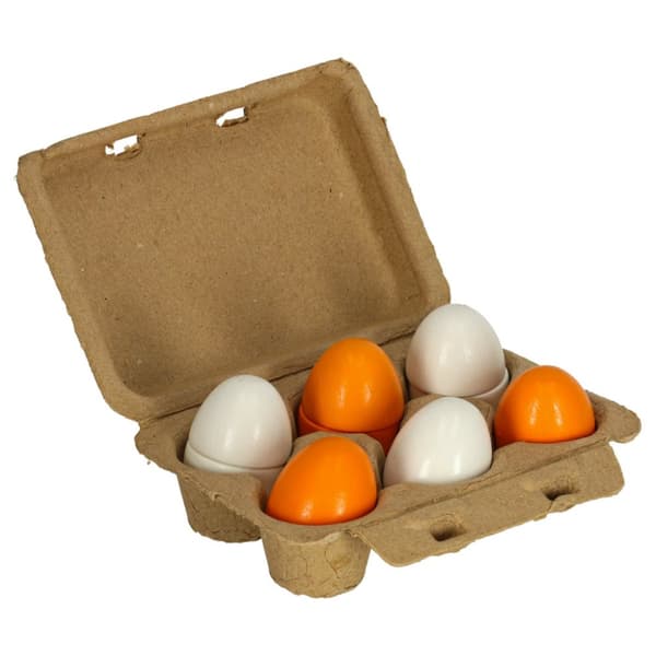 Lekägg avtagbara trääggulor