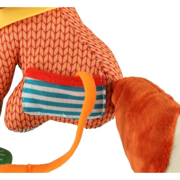Sensorisk maskot räv barnvagnshängare