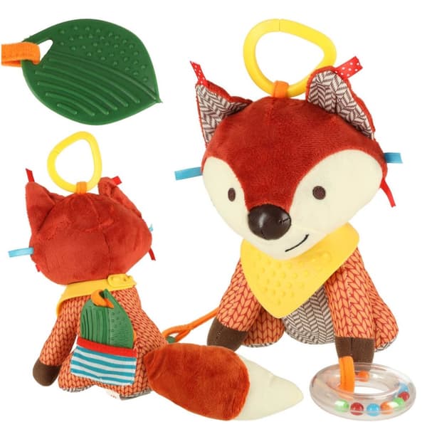 Sensorisk maskot räv barnvagnshängare