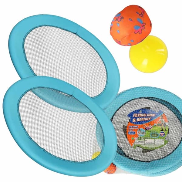 Nätpallar hoppset + 2 bollar