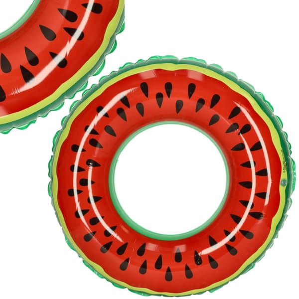 Uppblåsbart hjul med vattenmelon, 80 cm