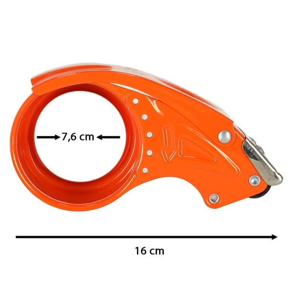 Tejphållare självhäftande tejpomslag metall 5cm