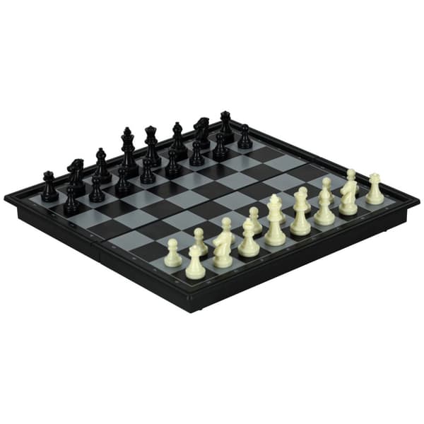 Magnetisk schackpjäs pusselspel