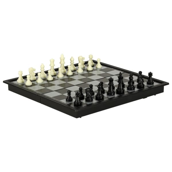 Magnetisk schackpjäs pusselspel