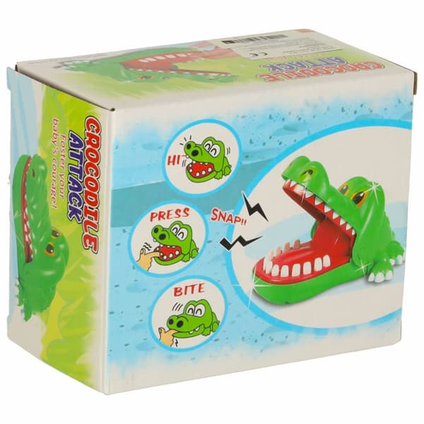 Arkadspelet Krokodilen hos tandläkaren