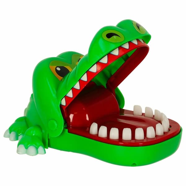 Arkadspelet Krokodilen hos tandläkaren