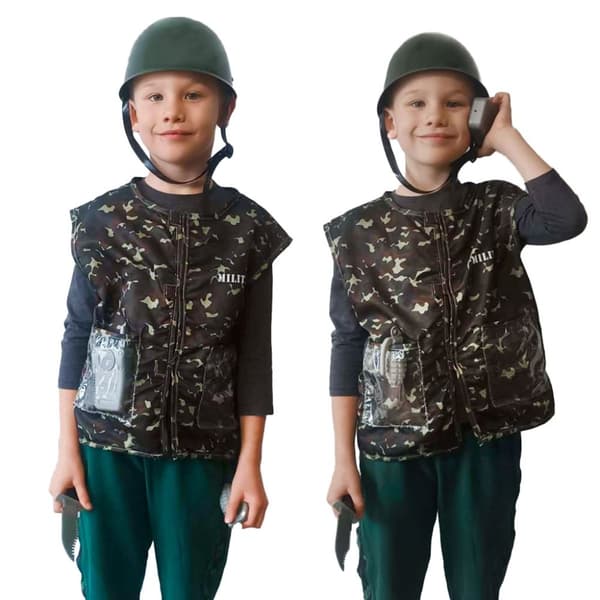 Soldat Maskeraddräkt för Barn