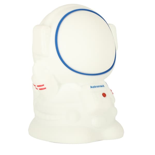 Silikon nattlampa vit astronaut