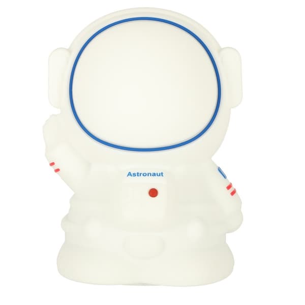 Silikon nattlampa vit astronaut