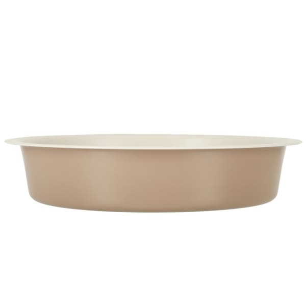 Rund bakform för pajer, guiche 26 cm brun