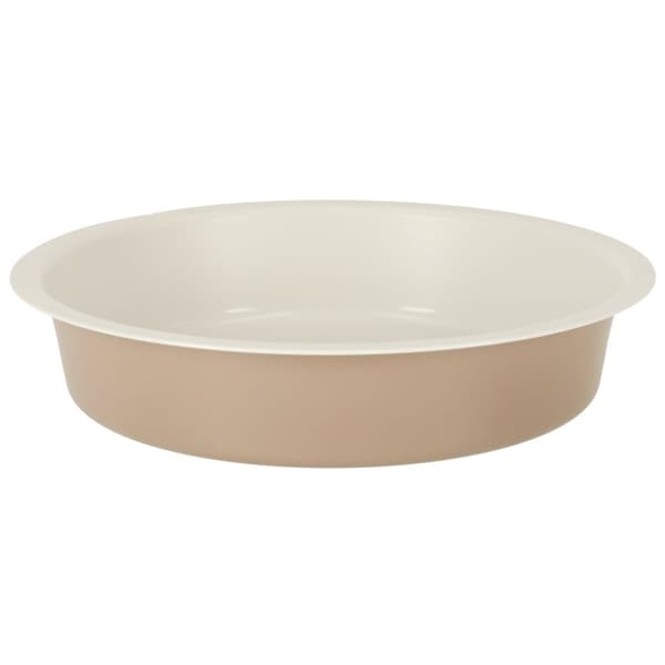 Rund bakform för pajer, guiche 26 cm brun