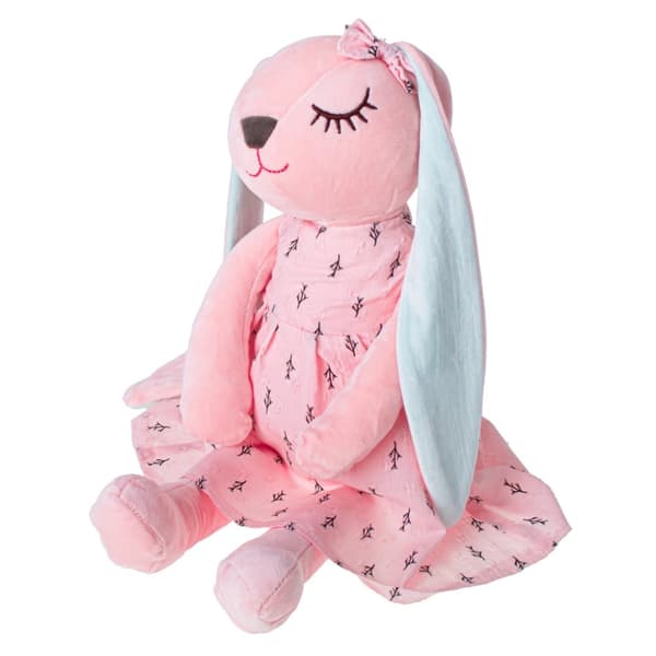 Plyschkaninmaskot rosa 52cm