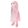 Miniatyrbilde 7 av 10: Plyschkaninmaskot rosa 52cm