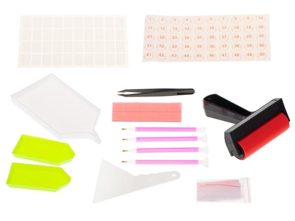 Diamantmålning Broderitillbehör Set