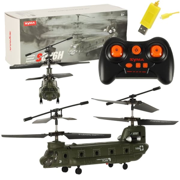 Syma S026H-1 RC-drönare 2,4 GHz Wi-Fi svart