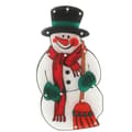 Miniatyrbillede 3 af 8: LED-hänglampor juldekoration snögubbe 45cm