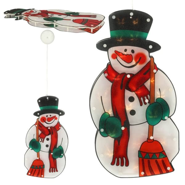 LED-hänglampor juldekoration snögubbe 45cm