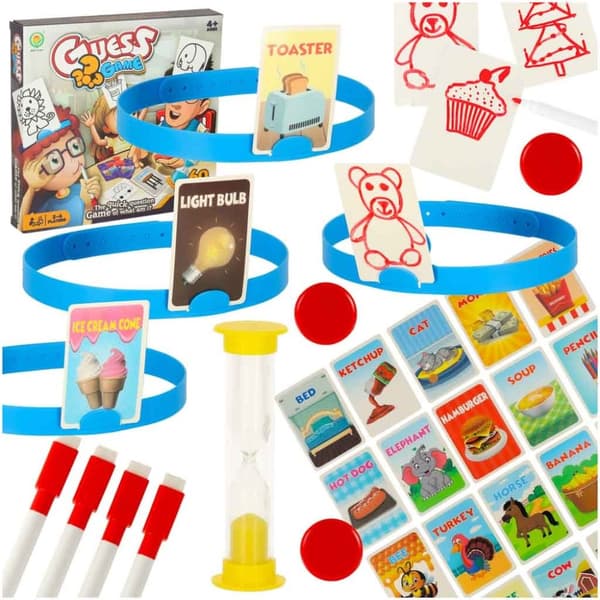 Vem är jag! Gissa det sociala spelet Drawing Family för barn