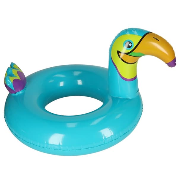 Uppblåsbar barnbadring Toucan 70cm