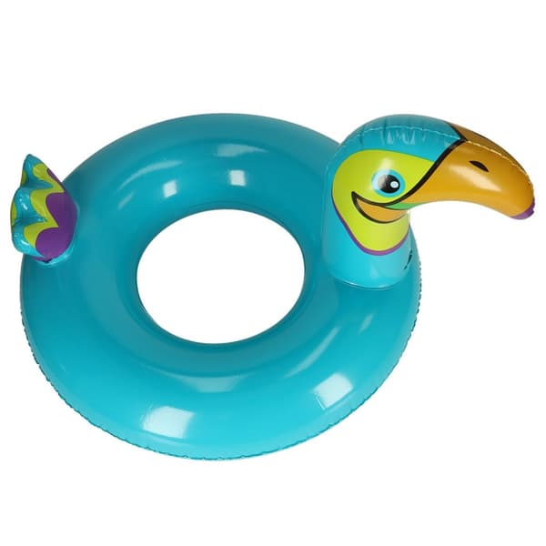 Uppblåsbar barnbadring Toucan 70cm