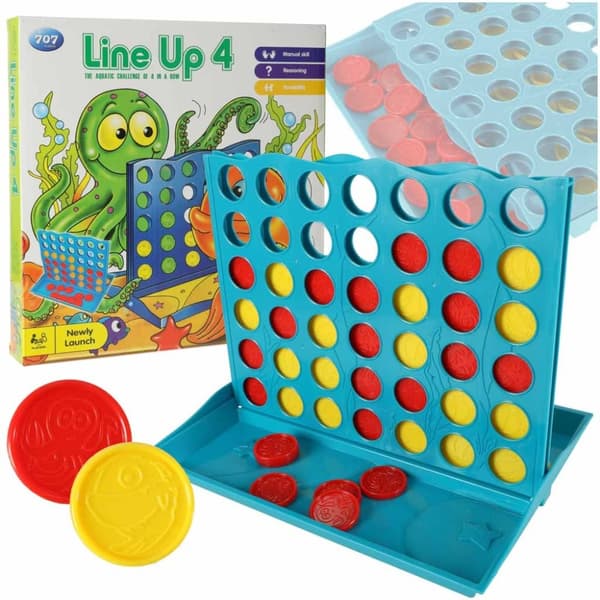 Lucky four pusselspel 25x19x20cm