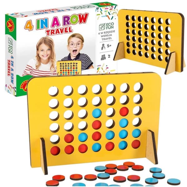 ALEXANDER 4 i rad partyspel reseversion 5+