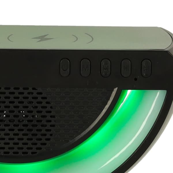LED G-lampa med induktiv laddare svart