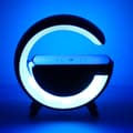 Miniatyrbillede 9 af 11: LED G-lampa med induktiv laddare svart
