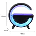 Miniatyrbillede 11 af 11: LED G-lampa med induktiv laddare svart