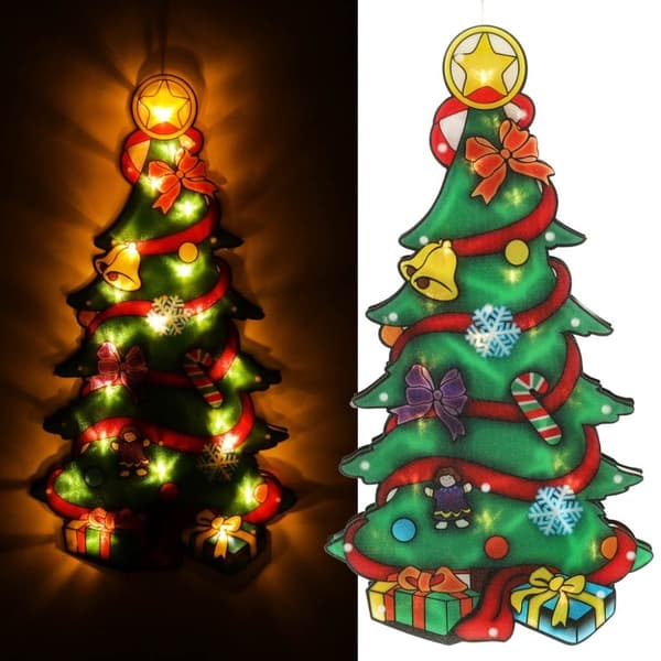 LED-hänglampor julgransdekoration 45 cm