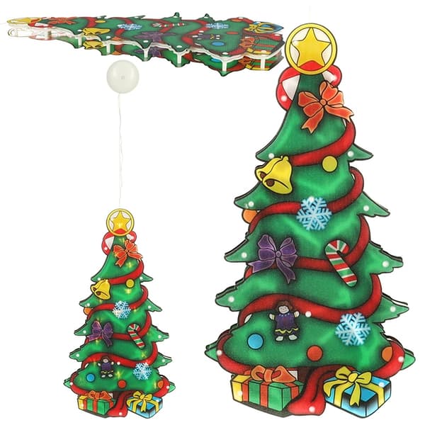 LED-hänglampor julgransdekoration 45 cm