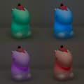 Miniatyrbillede 8 af 11: RGB silikon nattlampa enhörning