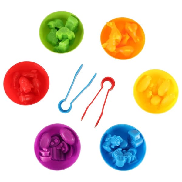 Pedagogiska fordon som lär sig räkna Montessori 36el.