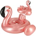 Miniatyrbild 3 av 7: Uppblåsbart hjul med sits för barn Flamingo