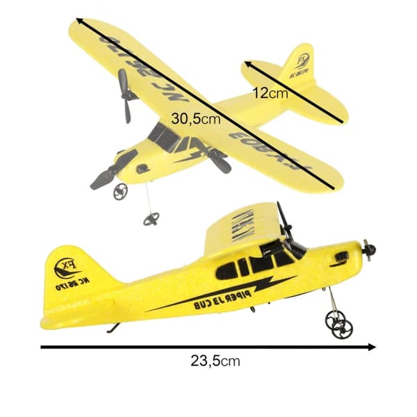 RC-flygplan FX803 Piper