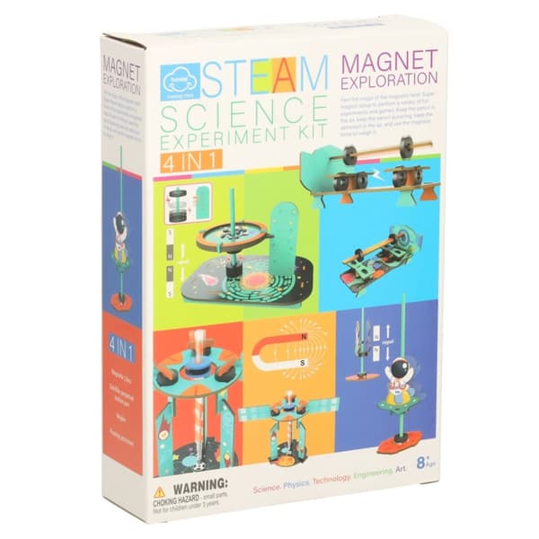 DIY vetenskapligt experimentkit magnetic 4-i-1