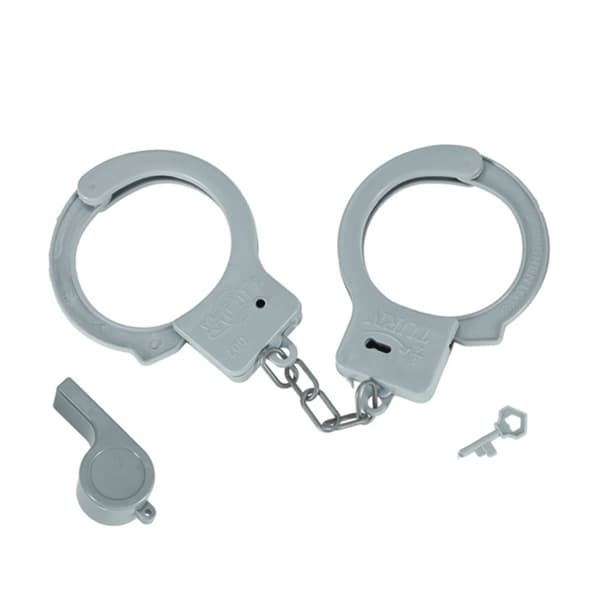 Karnevalskostym polis handbojor set 3-8 år