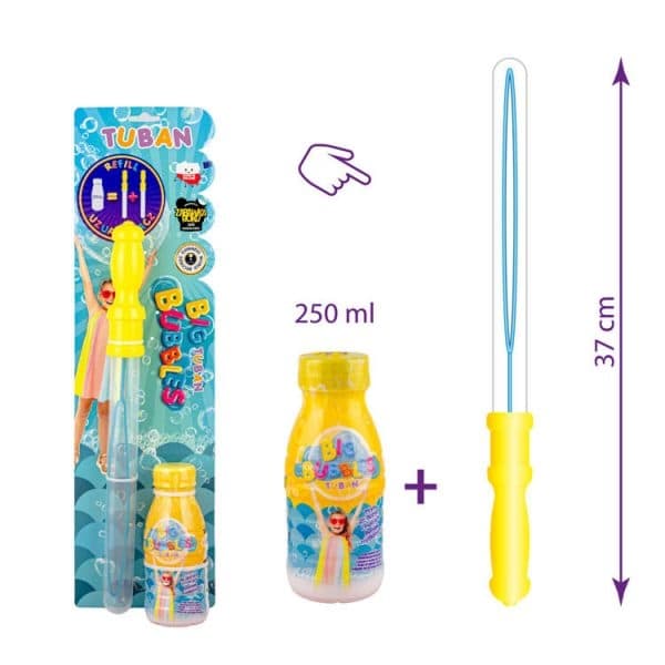 TUBAN Tvålbubbla Svärd + Vätska 250ml