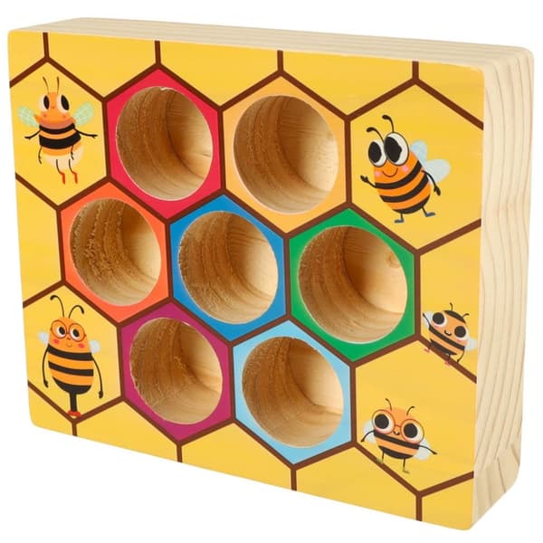 Montessori bin honungskaka pedagogiskt spel