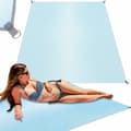 Miniatyrbillede 1 af 6: Strandmatta sandfri XXL 200x200cm